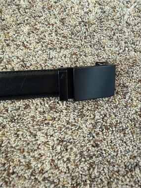 Mission Belt Men's Leather Ratchet 40mm Black